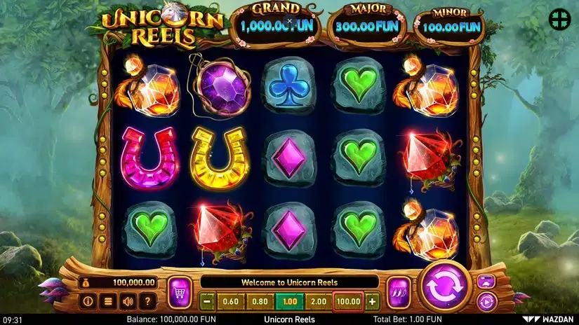 Unicorn Reels slot screenshot 1
