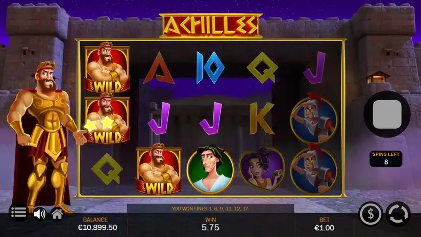 Achilles slot screenshot 5