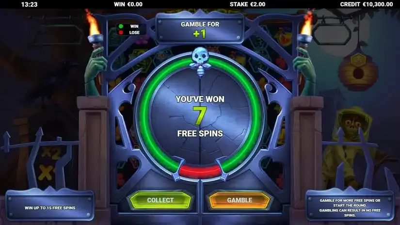 Attack of the Zombees WildEnergy slot screenshot 2
