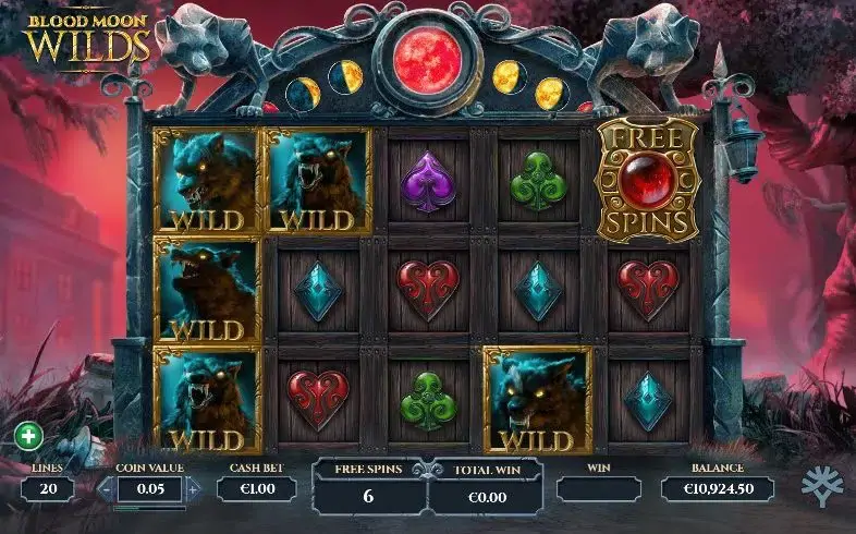 Blood Moon Wilds slot screenshot 5