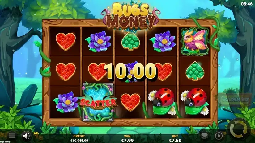 Bugs Money slot screenshot 2