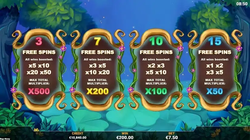 Bugs Money slot screenshot 3