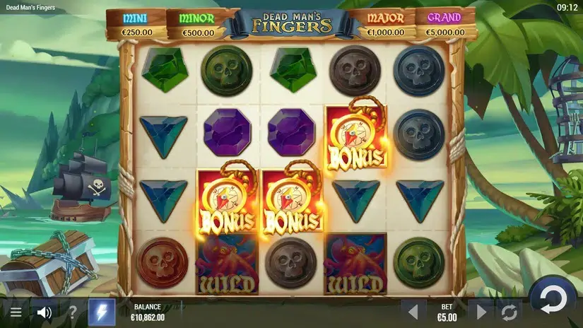 Dead Mans Fingers slot screenshot 4