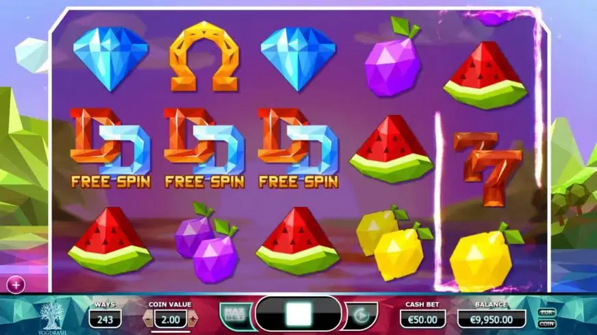 Doubles slot screenshot 1