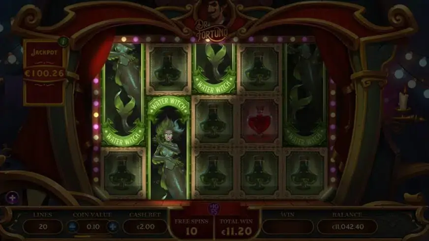 Dr Fortuno slot screenshot 1