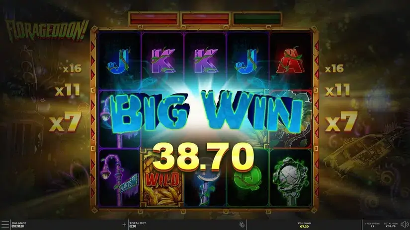 Florageddon! slot screenshot 7