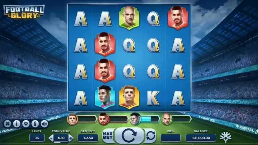 Football Glory slot screenshot 1