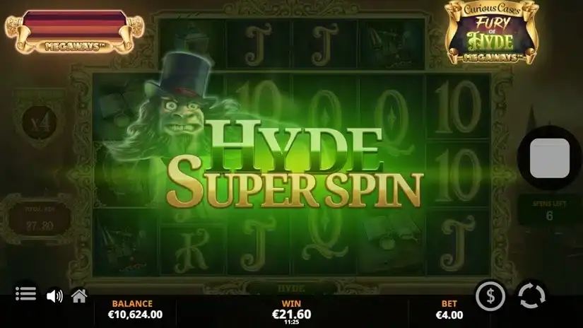 Fury of Hyde Megaways slot screenshot 7