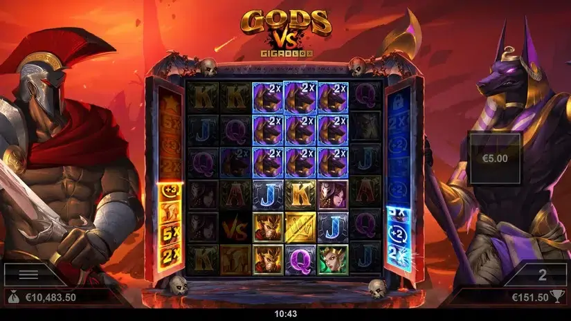Gods vs Gigablox slot screenshot 10
