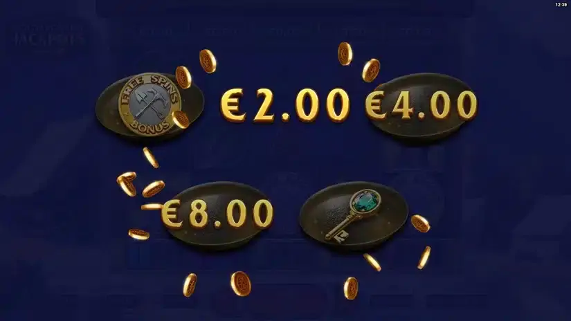 Gold Frontier Jackpots FastPot5 slot screenshot 3