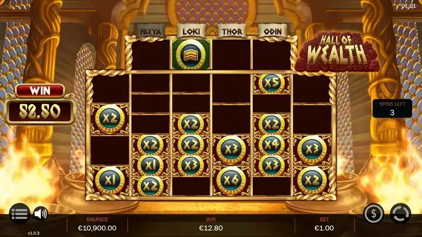 Hall of Wealth slot screenshot 4