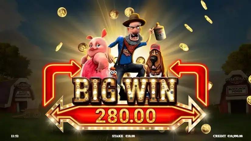 Hillbilly Vegas slot screenshot 5