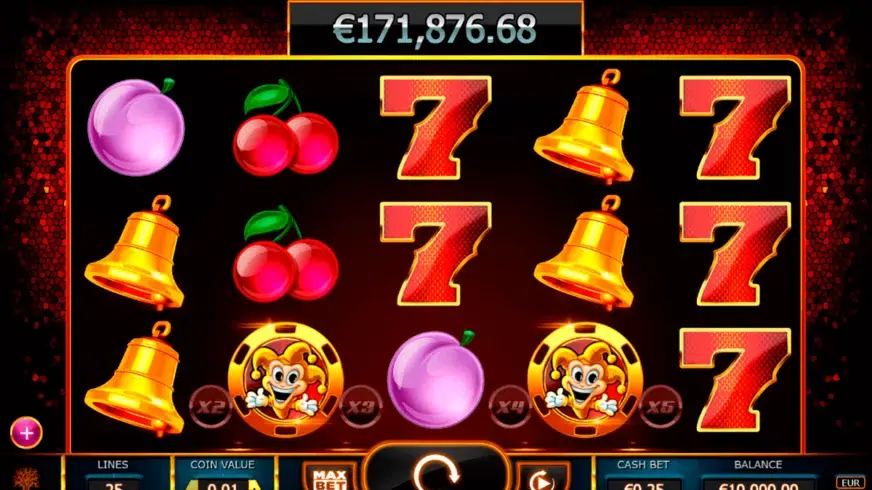 Joker Millions slot screenshot 2