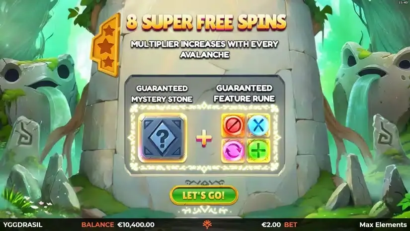 Max Elements slot screenshot 2