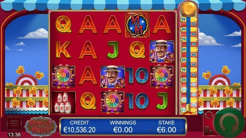 Midway Money slot screenshot 4