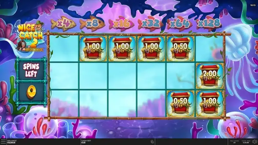 Nice Catch 2 DoubleMax slot screenshot 