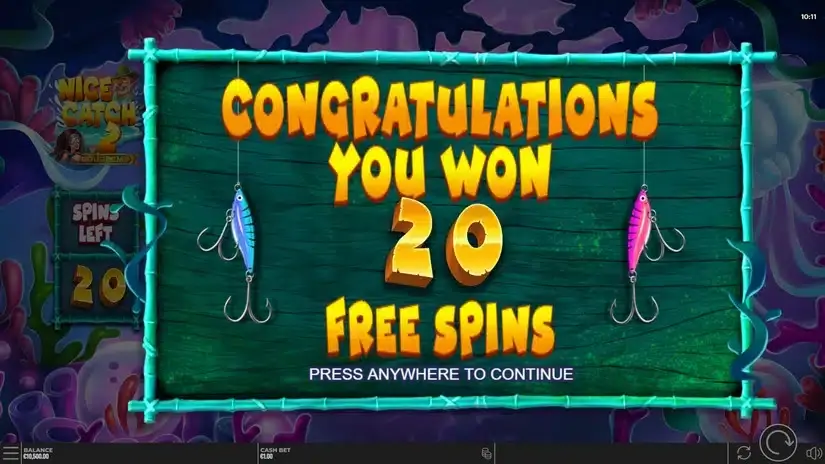 Nice Catch 2 DoubleMax slot screenshot 3
