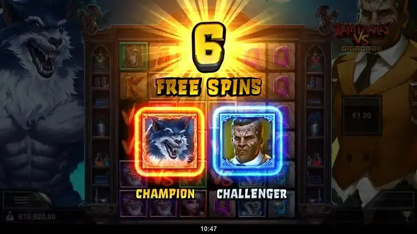 Nightmares VS GigaBlox slot screenshot 4