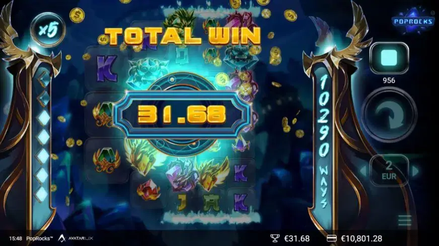 PopRocks slot screenshot 3