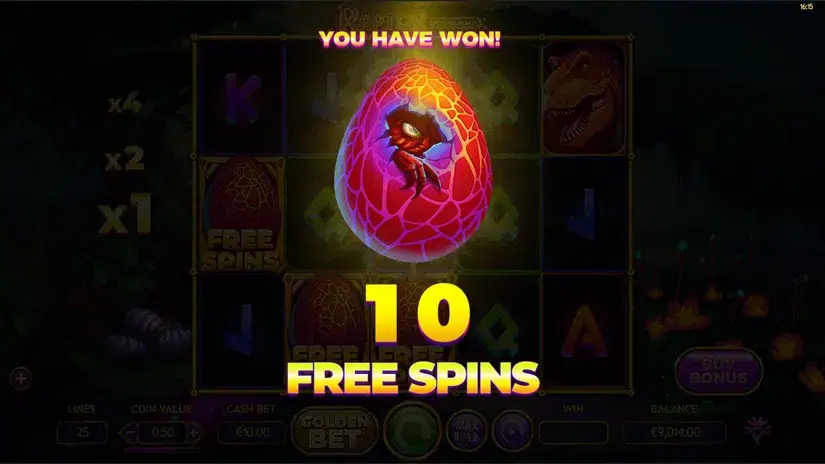 Raptor Doublemax slot screenshot 6