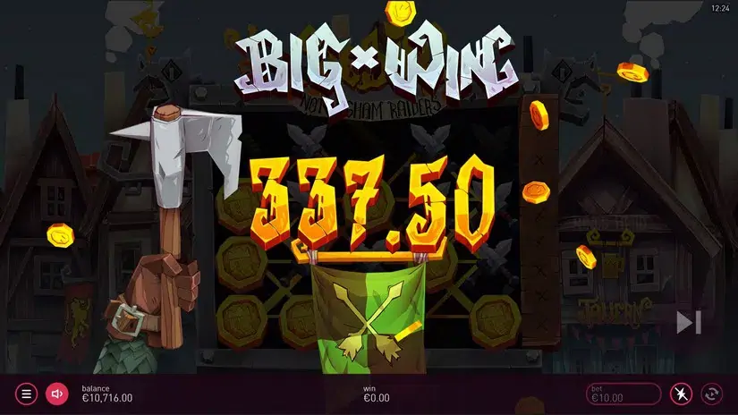 Robin – Nottingham Raiders slot screenshot 3