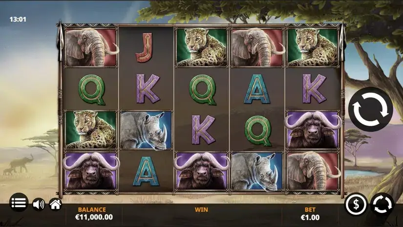 Savanna Roar slot screenshot 