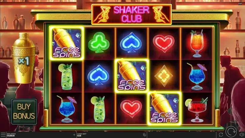 Shaker Club slot screenshot 5