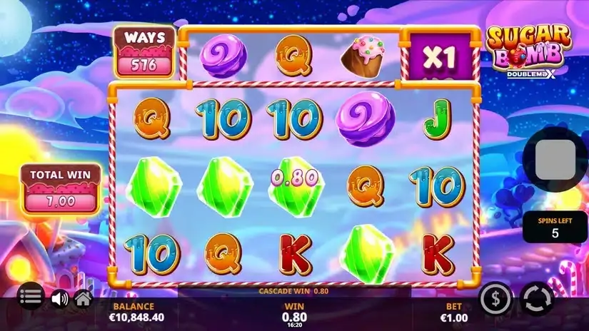 Sugar Bomb DoubleMax slot screenshot 5