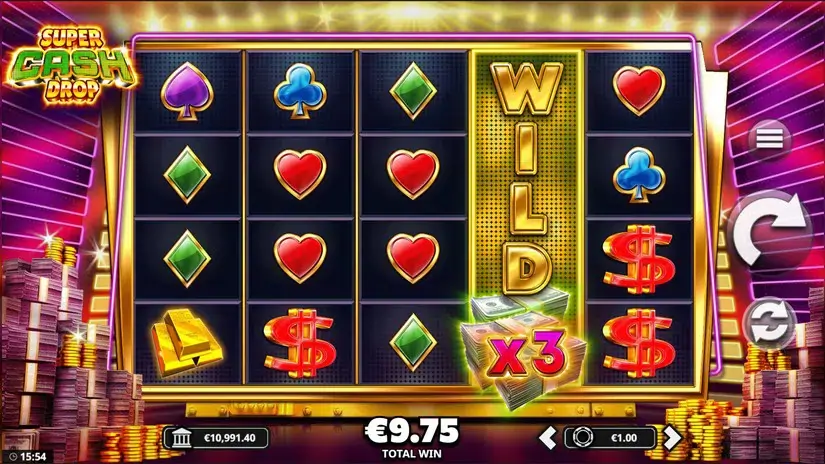 Super Cash Drop slot screenshot 4