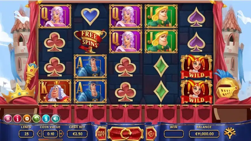 The Royal Family slot screenshot 1