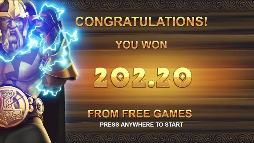 Valhalla Saga Thunder of Thor slot screenshot 7