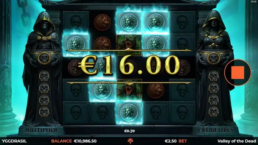 Valley of the Dead slot screenshot 3