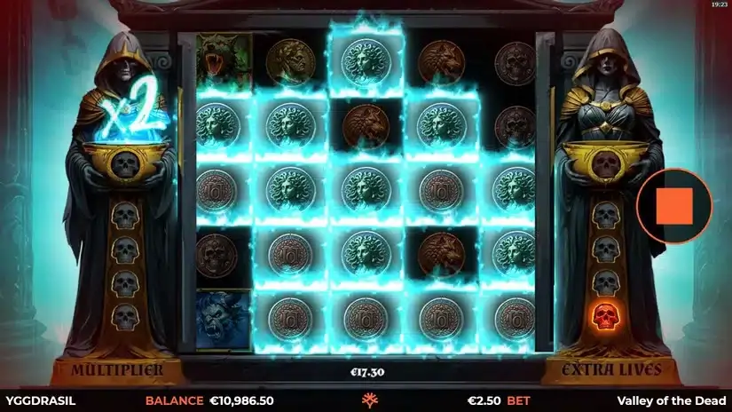 Valley of the Dead slot screenshot 2