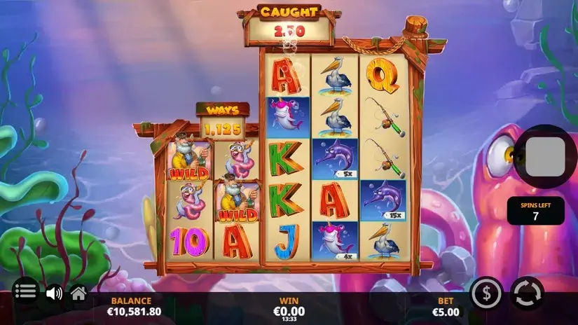 Wild Fishin Wild Ways slot screenshot 4