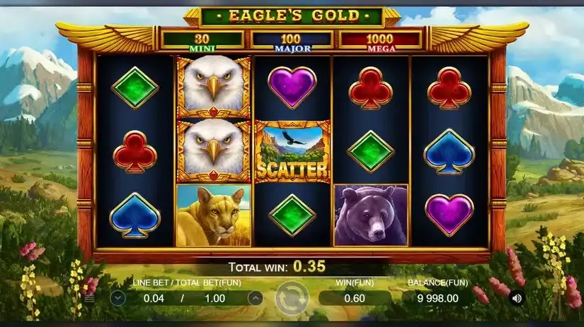 Eagle’s Gold slot screenshot 3