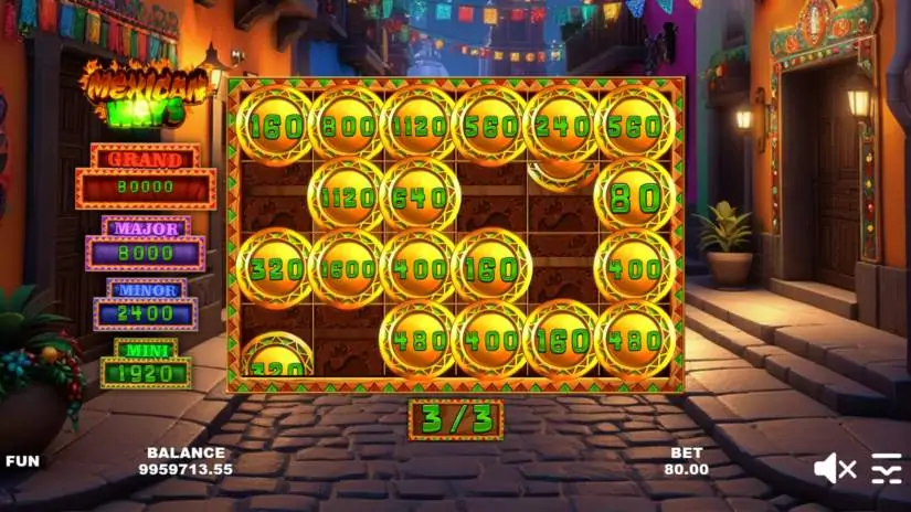 Mexican Ways slot screenshot 3